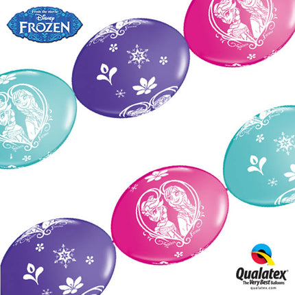 50 Ballons Quick Link Frozen Assortment 12