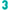 Chiffre 3 Tiffany 40