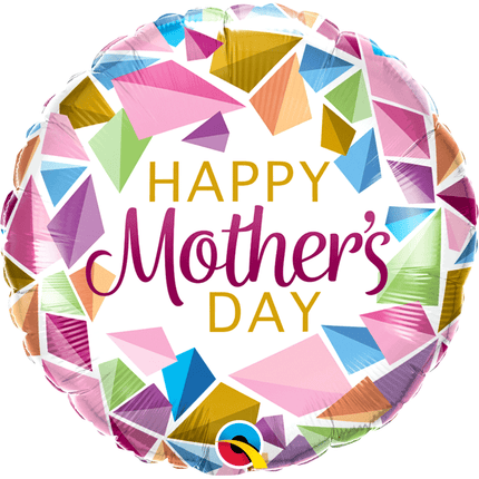 Ballon Aluminium 18″ Mother's Day Colorful Gems – Qualatex