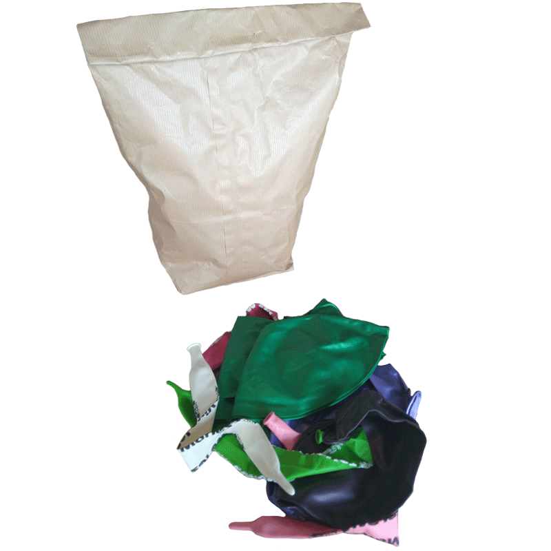 1 Poche Mélange d'1Kg de ballons latex variés - Contenu aléatoire