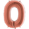 Chiffre 0 Rose Gold 26