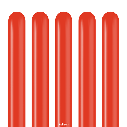 100 Ballons Modeling 260 Red - Kalisan