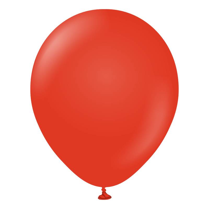 25 Ballons 13cm Rouge- Ballonrama