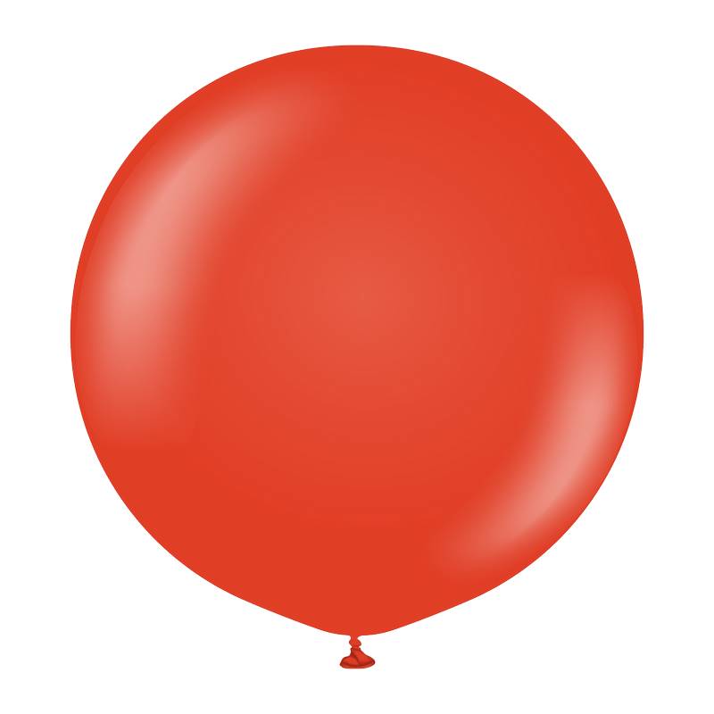 1 Ballon 60cm Rouge- Ballonrama