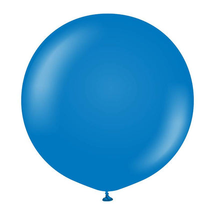 1 Ballon 60cm Bleu- Ballonrama