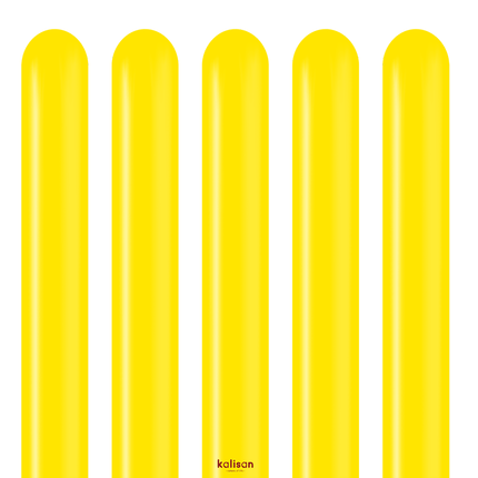 100 Ballons Modeling 260 Yellow - Kalisan