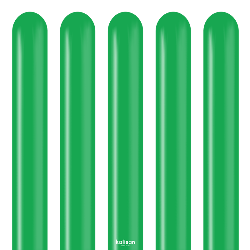 100 Ballons Modeling 260 Green - Kalisan