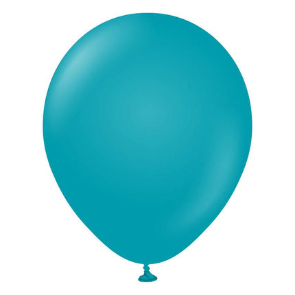 10 Ballons 30cm Bleu Turquoise- Ballonrama