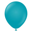 25 Ballons 13cm Bleu Turquoise- Ballonrama