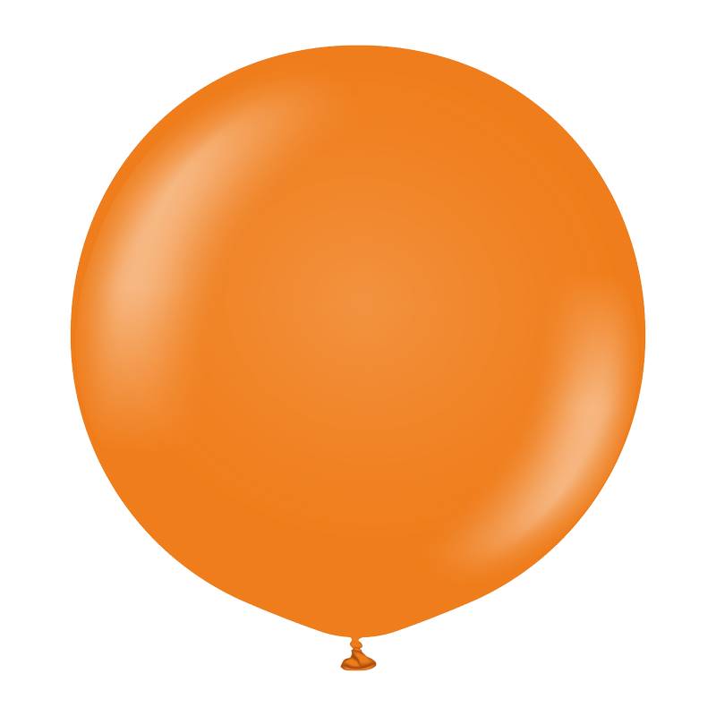 5 Ballons 45cm Orange- Ballonrama