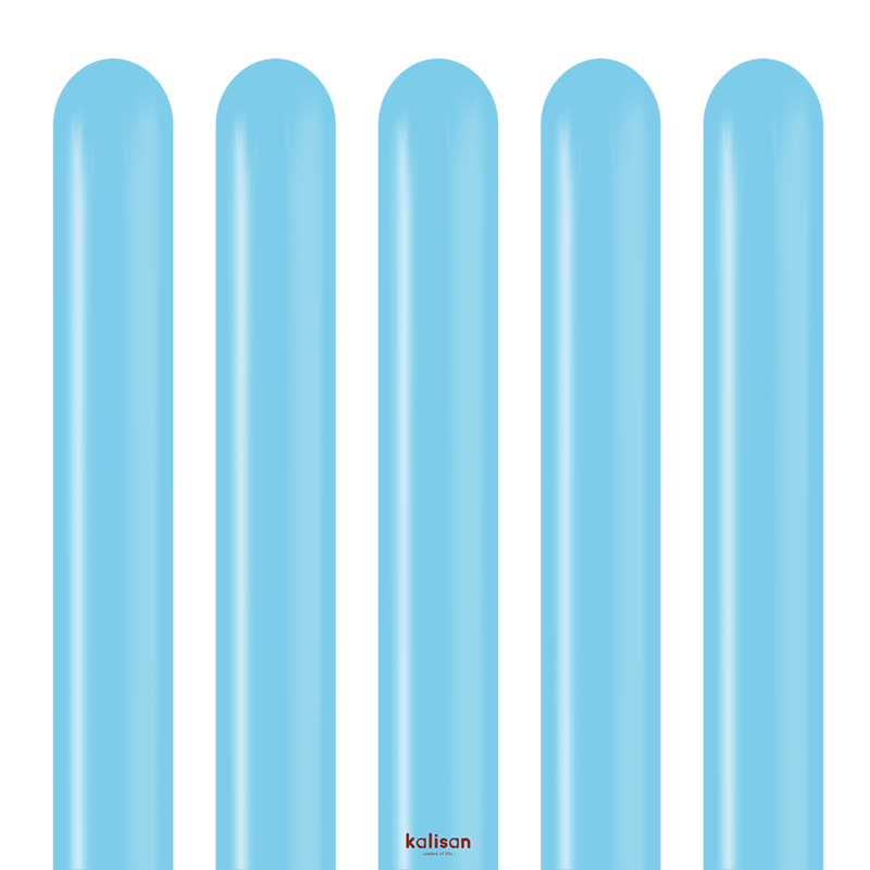 100 Ballons Modeling 260 Light Blue - Kalisan