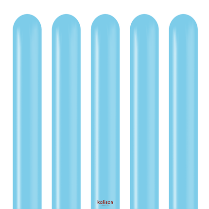 100 Ballons Modeling 260 Light Blue - Kalisan