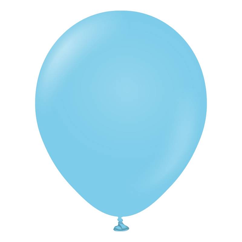 10 Ballons 30cm Bleu Ciel- Ballonrama