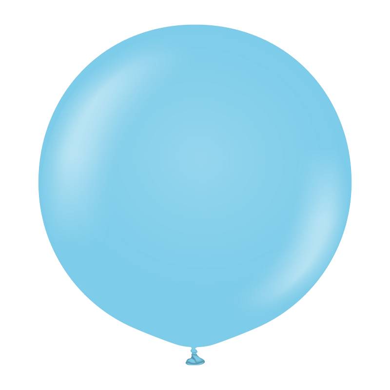 5 Ballons 45cm Bleu Ciel- Ballonrama