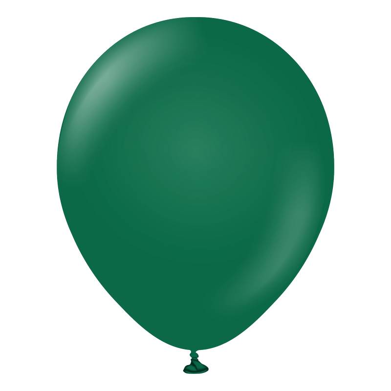 10 Ballons 30cm Vert Forêt- Ballonrama