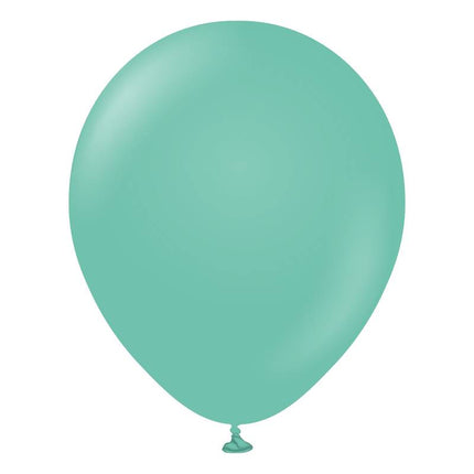 10 Ballons 30cm Vert D'eau- Ballonrama