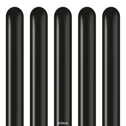 100 Ballons Modeling 260 Black - Kalisan