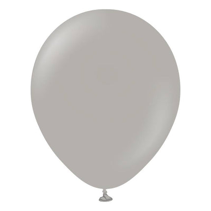 10 Ballons 30cm Gris- Ballonrama
