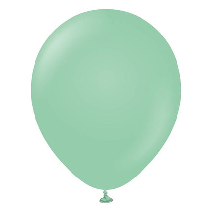 25 Ballons 13cm Menthe- Ballonrama