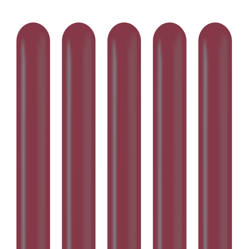 100 Ballons Modeling 260 Burgundy - Kalisan