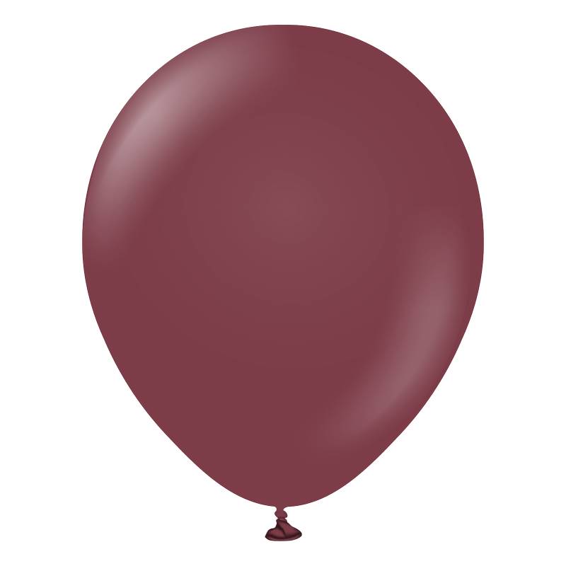 10 Ballons 30cm Bordeaux- Ballonrama