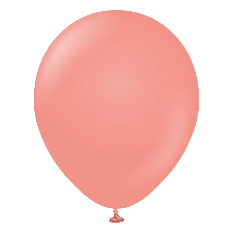 10 Ballons 30cm Corail- Ballonrama