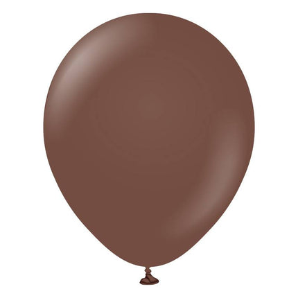 25 Ballons 13cm Chocolat- Ballonrama