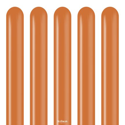 100 Ballons Modeling 260 Caramel Brown - Kalisan