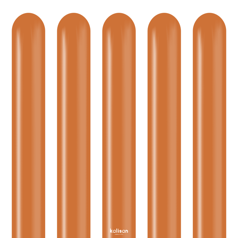 100 Ballons Modeling 260 Caramel Brown - Kalisan