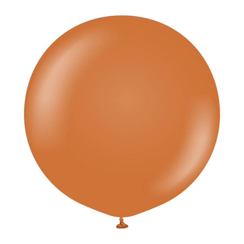 5 Ballons 45cm Caramel- Ballonrama