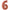 Chiffre 6 Rose Gold 14