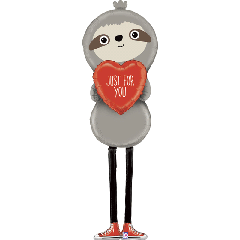 Ballon Aluminium 5' Special Delivery Sloth - Grabo