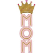 Ballon 6' Special Delivery Mom Crown - Grabo