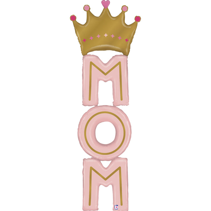 Ballon 6' Special Delivery Mom Crown - Grabo