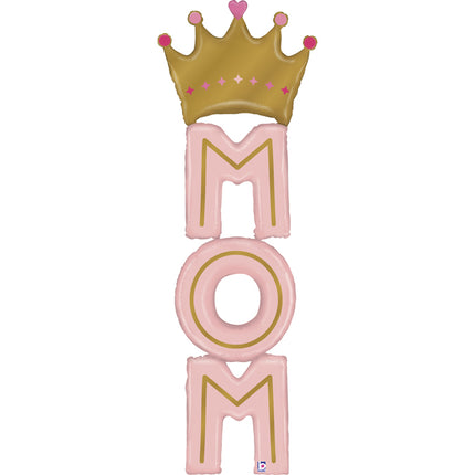 Ballon 6' Special Delivery Mom Crown - Grabo