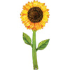 Ballon Aluminium 5' Fresh Picks Watercolor Sunflower - Grabo