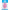 Bougie Chiffre 0 Pink Polka Dot - Qualatex