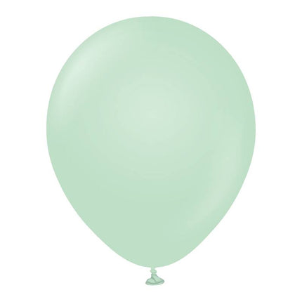 25 Ballons 13cm Pastel Vert- Ballonrama