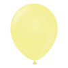 25 Ballons 13cm Pastel Jaune- Ballonrama