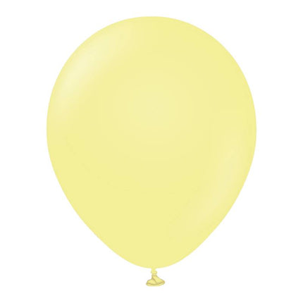 10 Ballons 30cm Pastel Jaune- Ballonrama