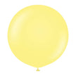 1 Ballon 60cm Pastel Jaune- Ballonrama