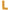 Lettre L Or 40