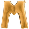 Lettre M Or 40