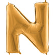 Lettre N Or 40