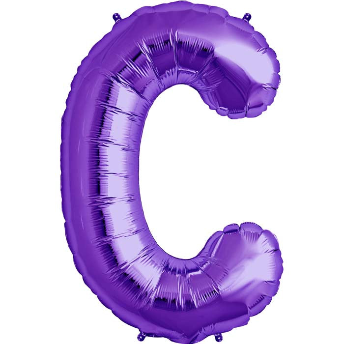 Letter C Purple 34