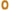 Lettre O Or 40