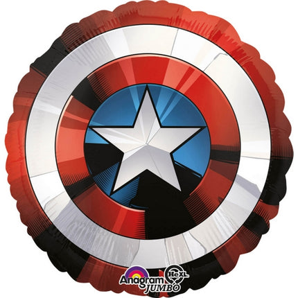 Ballon Aluminium Bouclier Captain America 27