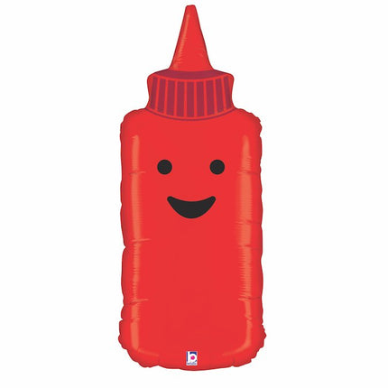 Ballon Aluminium 35″ Ketchup - Grabo