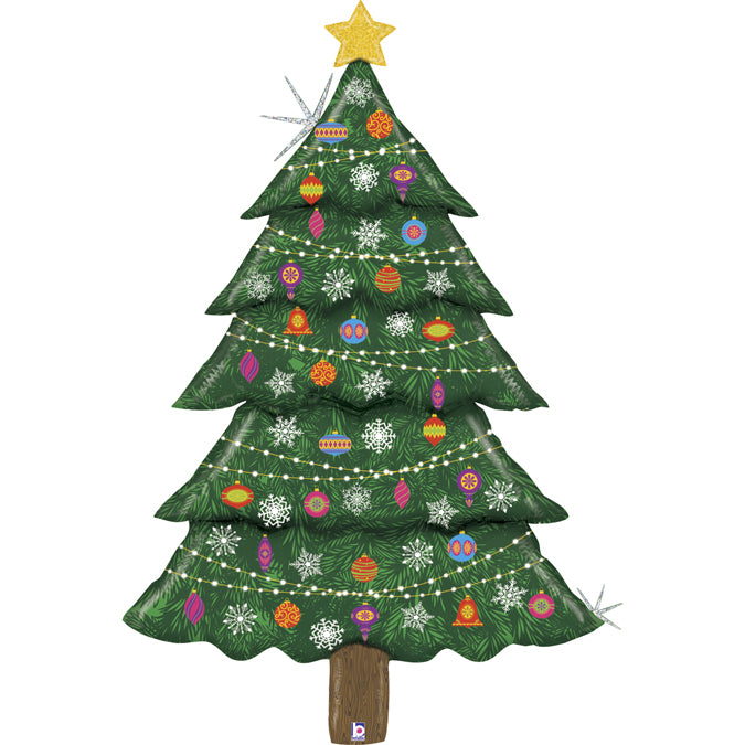 Ballon Aluminium 5' Christmas Tree Special Delivery – Grabo