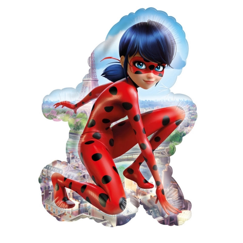 Ballon Aluminium Miraculous Lady Bug 22